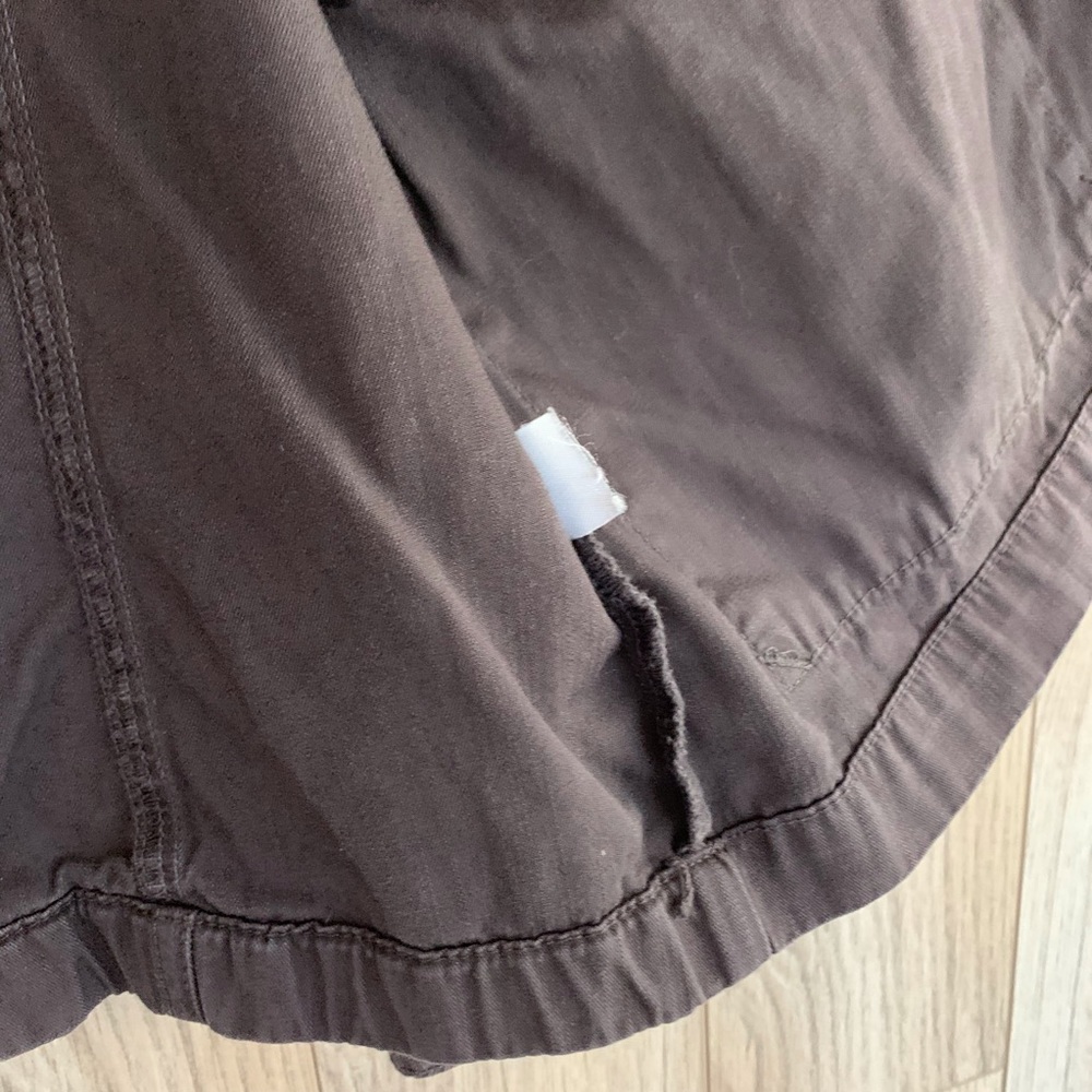 J. Crew Classic Twill Solid Lieutenant Jacket/Plum - Picture 4 of 8